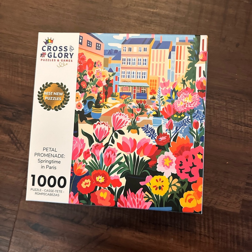 Cross Glory 1000 Piece Puzzle - Springtime in Paris